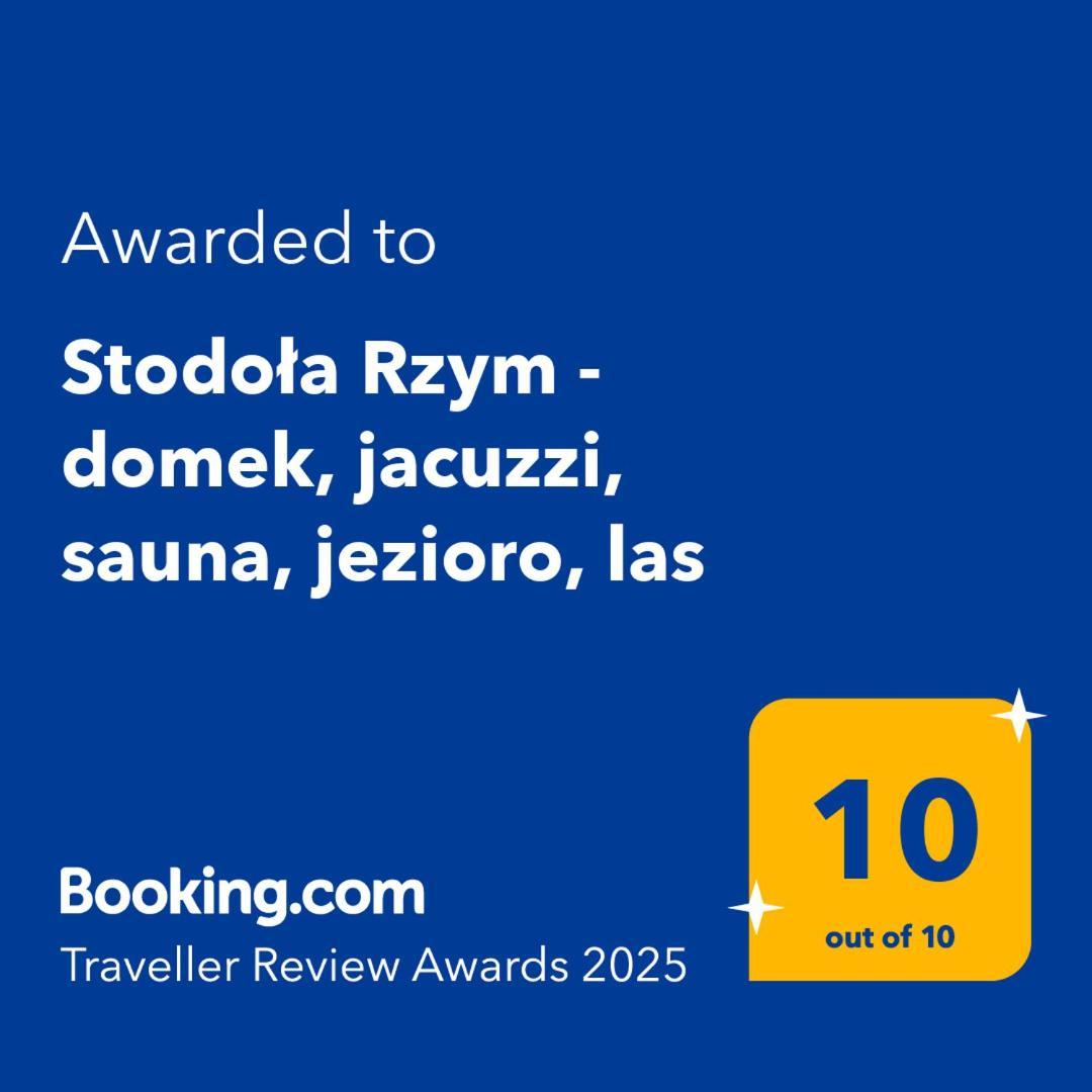 Villa Stodola Rzym - Domek, Jacuzzi, Sauna, Jezioro,